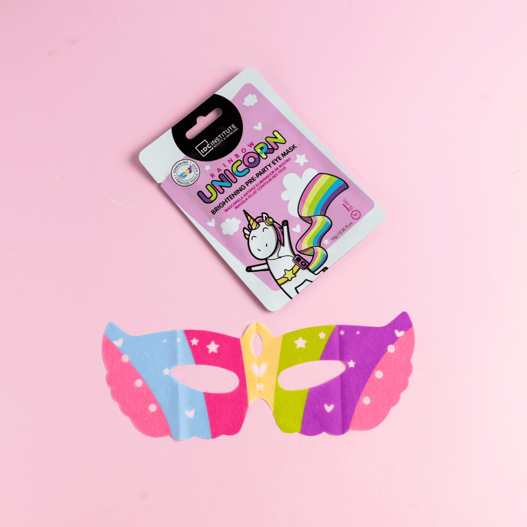 MASCARILLA ANTIFAZ UNICORNIO ROSA - ILUMINADOR DE ROSTRO