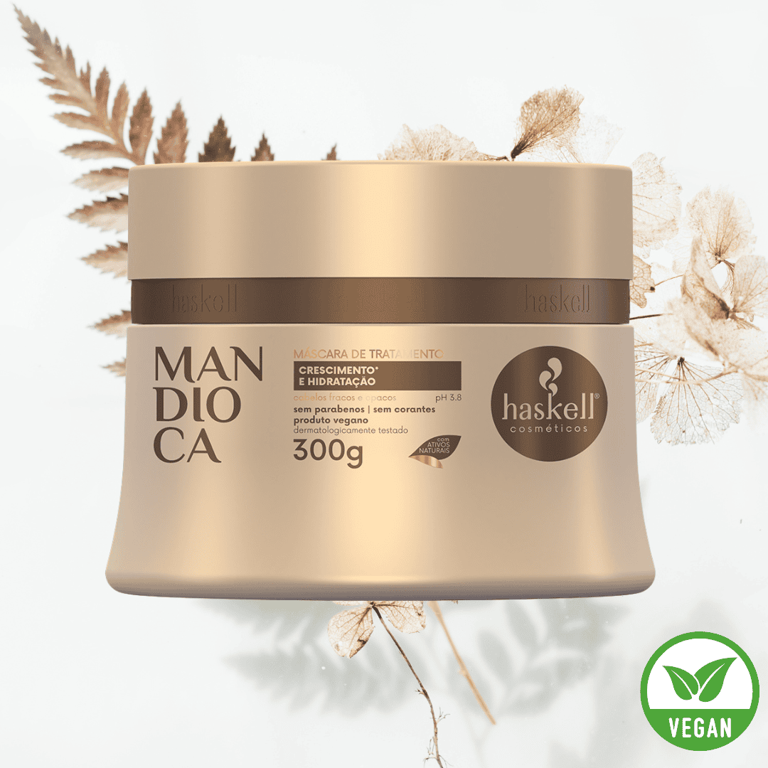 MASCARILLA CAPILAR MANDIOCA CABELLO DÉBIL Y OPACO