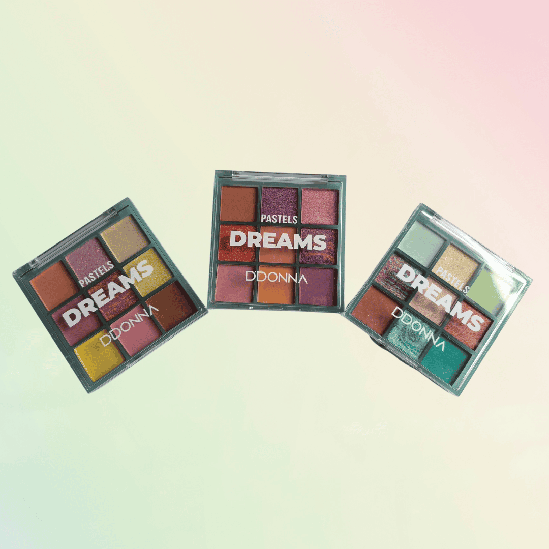 PALETA DE SOMBRAS TONOS PASTEL