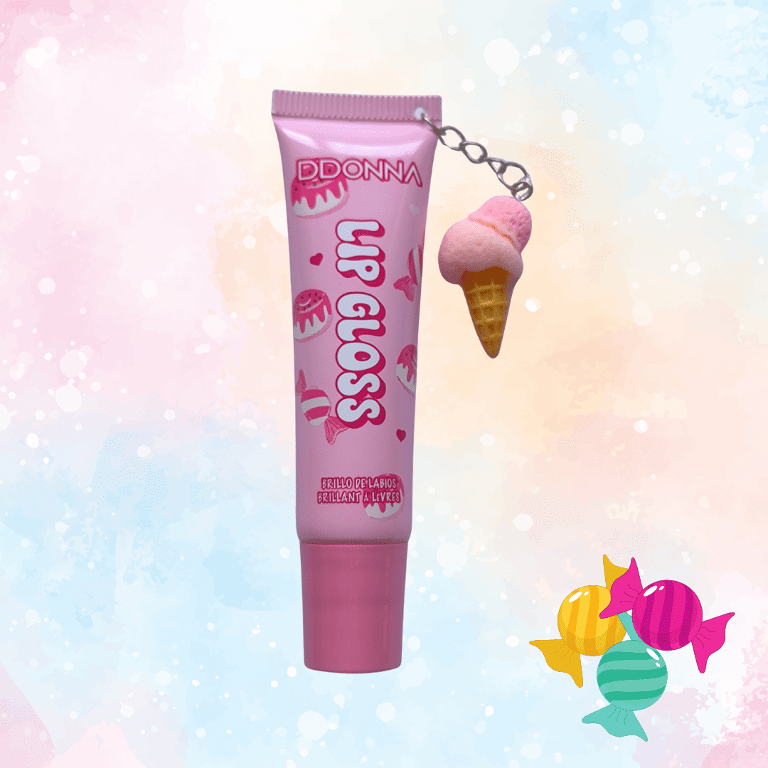 LIP GLOSS SABORES CON COLGANTE - Imagen 2