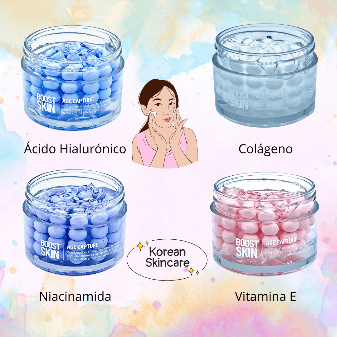 CREMA FACIAL FÓRMULA KOREANA CON COLÁGENO REESTRUCTURANTE